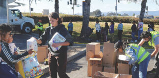 Families in need get free diapers