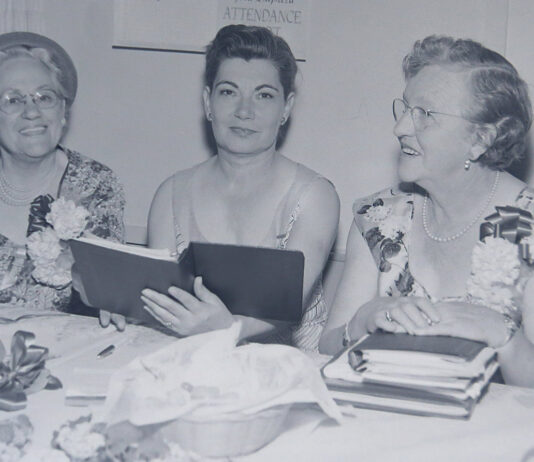 From Our Archives: Club Spirit These women enjoy an evening with the Grandmother's Club in April of 1957.
