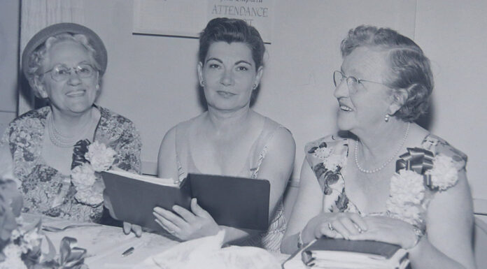 From Our Archives: Club Spirit These women enjoy an evening with the Grandmother's Club in April of 1957.