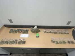 Pair arrested with marijuana after chase, crash