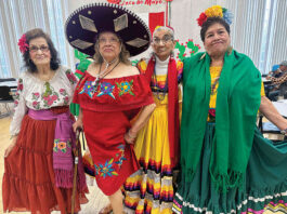 Photo story: Celebrating Cinco at the Senior Center