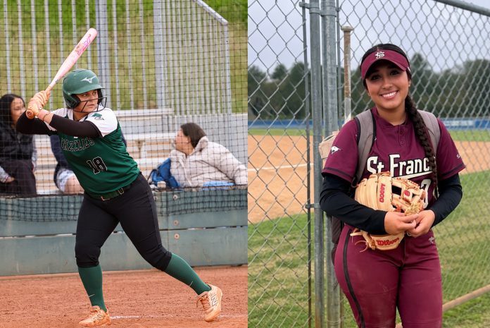 De La Torre and Padilla - All-PCAL softball cover photo