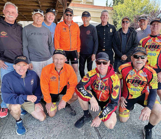 Firefighters ride to fight cancer