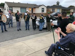 Photo story: A special visit from the Watsonville Community Band