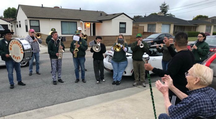Photo story: A special visit from the Watsonville Community Band