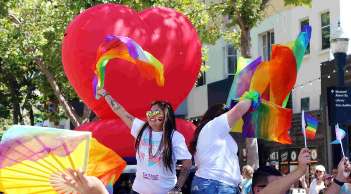 Showing Pride in Santa Cruz