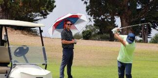 Pajaro Valley Golf Club celebrates 100th year Alexander Wigginton (left) and Michael Kirihara work through a round of golf Wednesday at the Pajaro Valley Golf Club.(Tarmo Hannula/The Pajaronian)