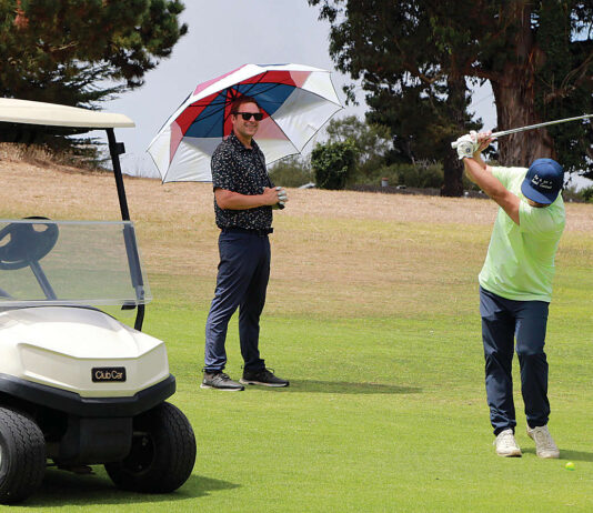 Pajaro Valley Golf Club celebrates 100th year Alexander Wigginton (left) and Michael Kirihara work through a round of golf Wednesday at the Pajaro Valley Golf Club.(Tarmo Hannula/The Pajaronian)
