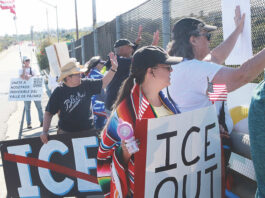 Protestors oppose ICE facility in Gilroy