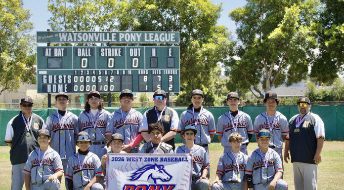 Watsonville 14U All-Stars captures PONY Coast Region title | Youth baseball