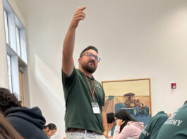 Graniterock’s Algebra Academy welcomes 165 Algebra Academy teacher Nick Bugayong teaches the intricacies of math.