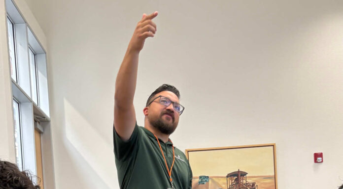 Graniterock’s Algebra Academy welcomes 165 Algebra Academy teacher Nick Bugayong teaches the intricacies of math.