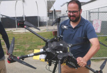 Students take to the skies with drones