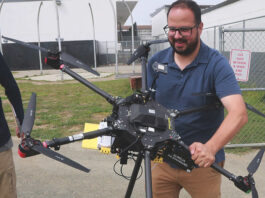 Students take to the skies with drones