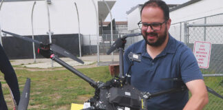 Students take to the skies with drones