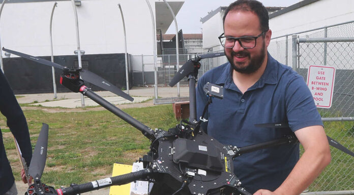 Students take to the skies with drones