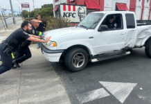 Photo story: Sudden U-turn causes crash