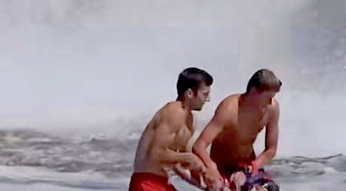 Rookie lifeguard who rescued 10-year-old boy to be honored at White House Ryder Williams and another lifeguard help rescue a 10-year-old boy from the waves at Seabright Beach on July 25. (Scott Vander Dussen/@santacruznow)