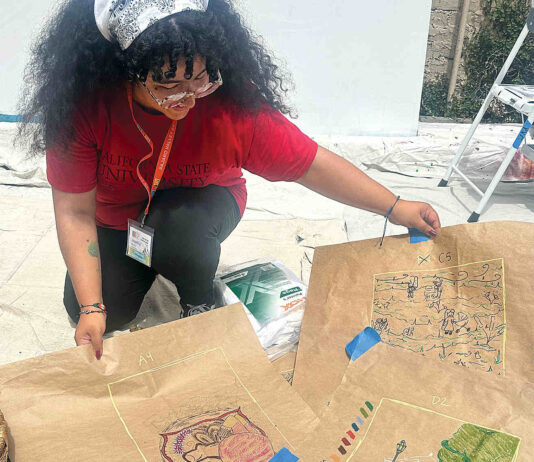Teens step in to summer art project