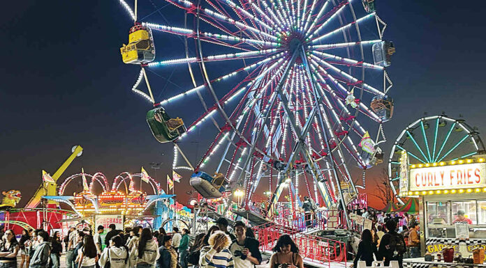 County Fair sees 11% growth in attendance numbers county fair at night