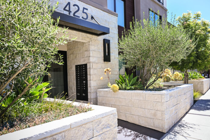 The condominiums at 435 First St. in downtown Los Altos.