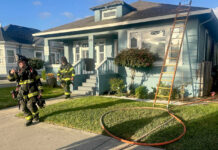 Photo story: Firefighters quell Brennan Street house fire