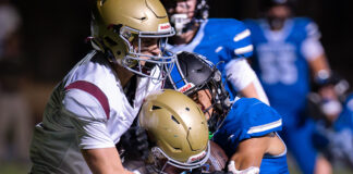 Mustangs gallop past Scotts Valley to earn first league win this season | High school football roundup