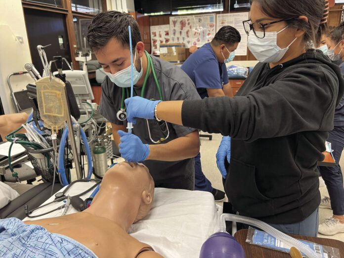 The Foothill College respiratory therapy program trains students for a career in the highly technical health-care field, where practitioners assist patients with breathing problems. The school is set to launch a Bachelor of Science program in addition to its current Associate in Science degree as soon as 2024.