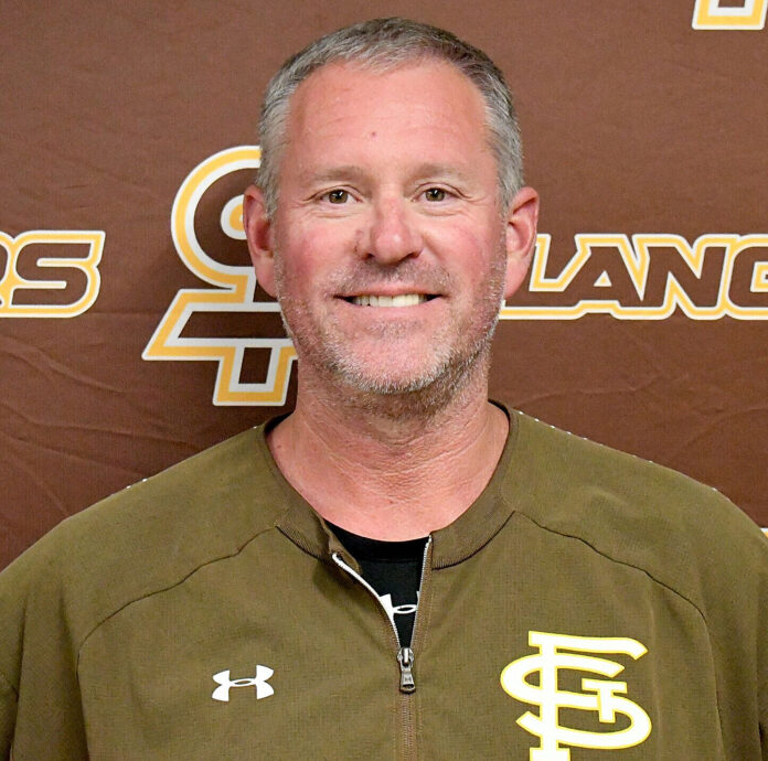 St. Francis softball coach Mike Oakland.