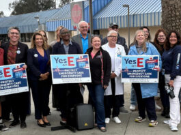 Community leaders host rally for Measure E Measure E rally