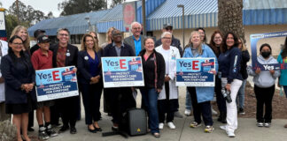 Community leaders host rally for Measure E Measure E rally