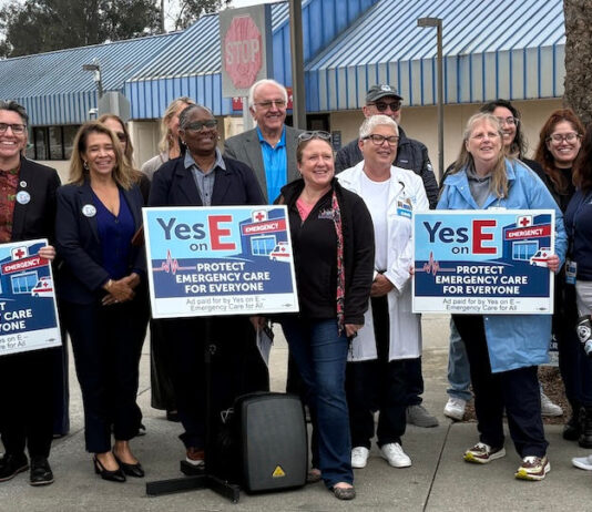 Measure E rally