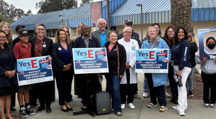 Community leaders host rally for Measure E Measure E rally